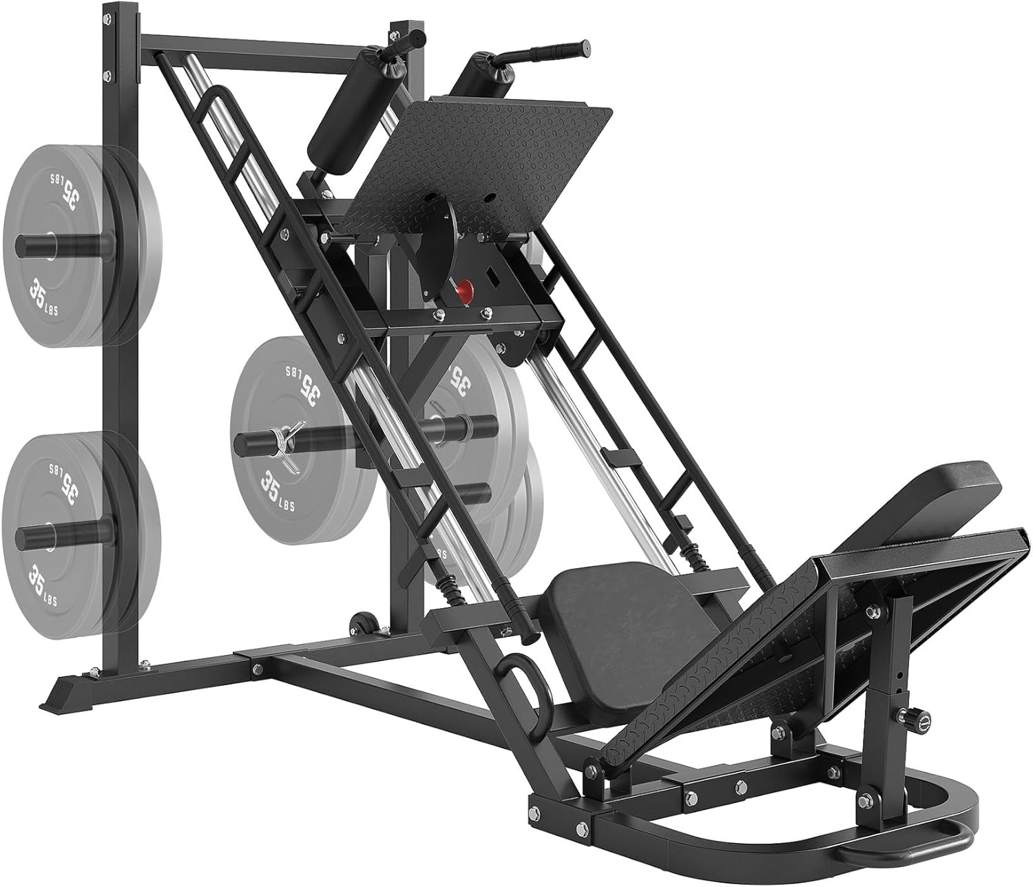 Dripex Leg Press Machine — 4 Plate Storage